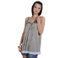 Picture of Maternity Clothes Camisole With Radiation Shield, 100% Silver-Nylon Fabric, Dress # 8918077, Silver