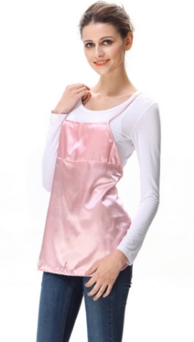 Picture of Fashion Maternity Clothes Belly Tee With 50% Silver Blend Radiation Shield Lining, Dresses # 8900652, Pink