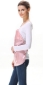 Picture of Fashion Maternity Clothes Belly Tee With 50% Silver Blend Radiation Shield Lining, Dresses # 8900652, Pink