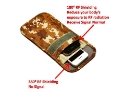 Picture of RF / RFID Shielding Cell Phone Case Handset Function Bag Porch Canvas Camouflage Color: Camo Desert